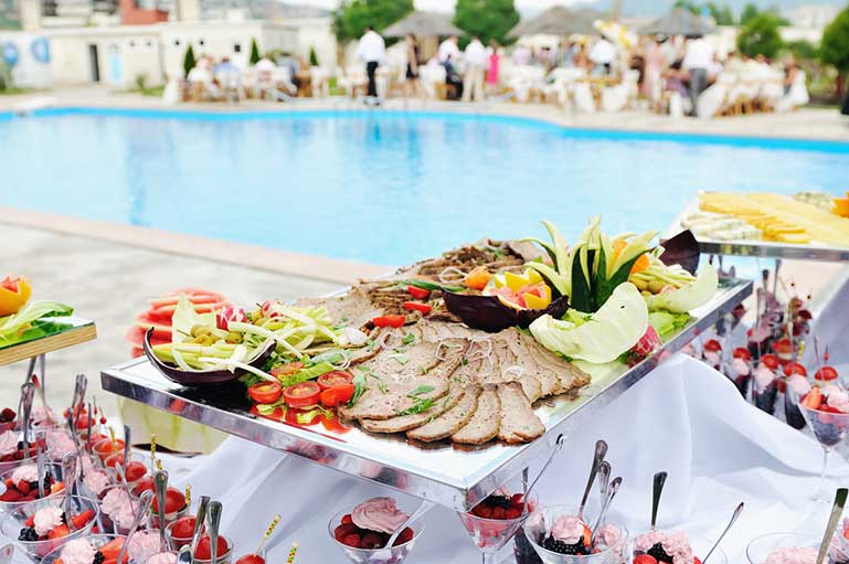 Score Big With This Poolside Party Menu Full of Yummy Treats