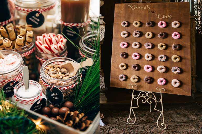 7 Exceptional & Unique Food Trends for your Winter Wedding!