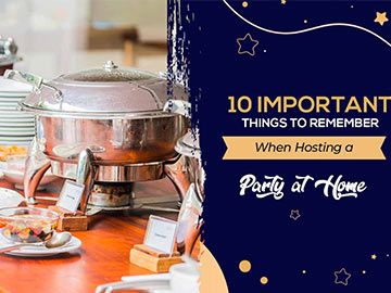 The best caterers in Delhi reveal their best tips & tricks for a house party!