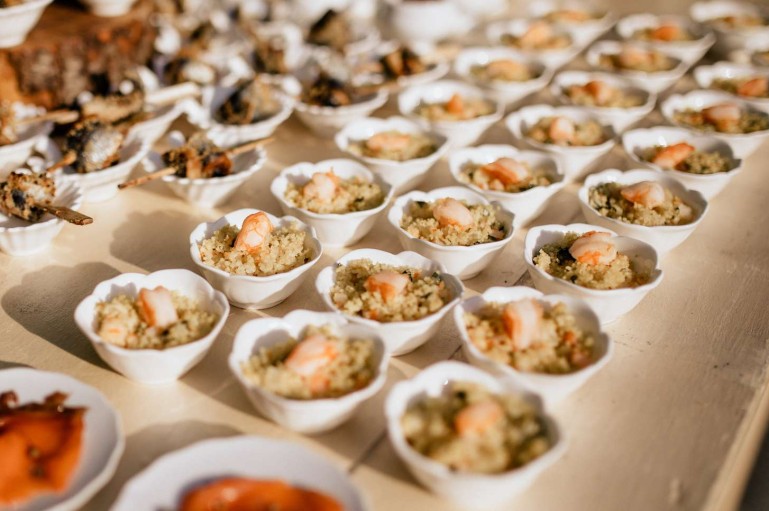 Mini Munchies, Major Impact: Bite-Sized Delights That Stole the Wedding Spotlight