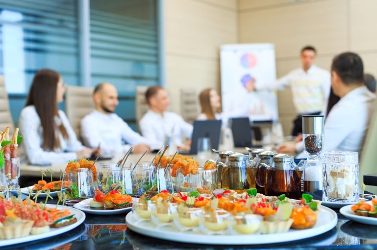 Office Potlucks Are Dead. Long Live Professional Catering